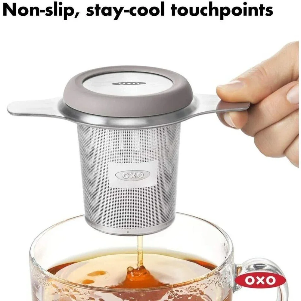 NEW Tea Infuser OXO Stainless Steel Brew Basket Dishwasher Safe LARGE